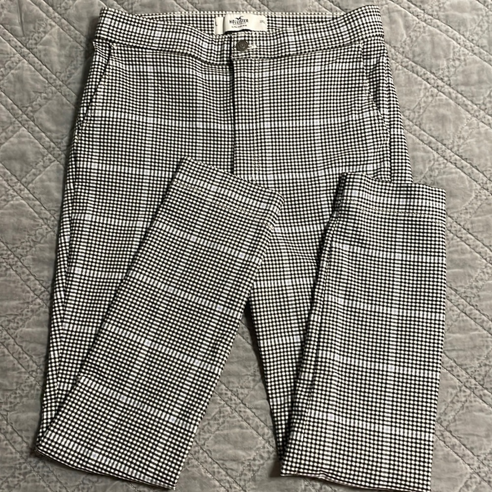 Hollister Plaid Pants
